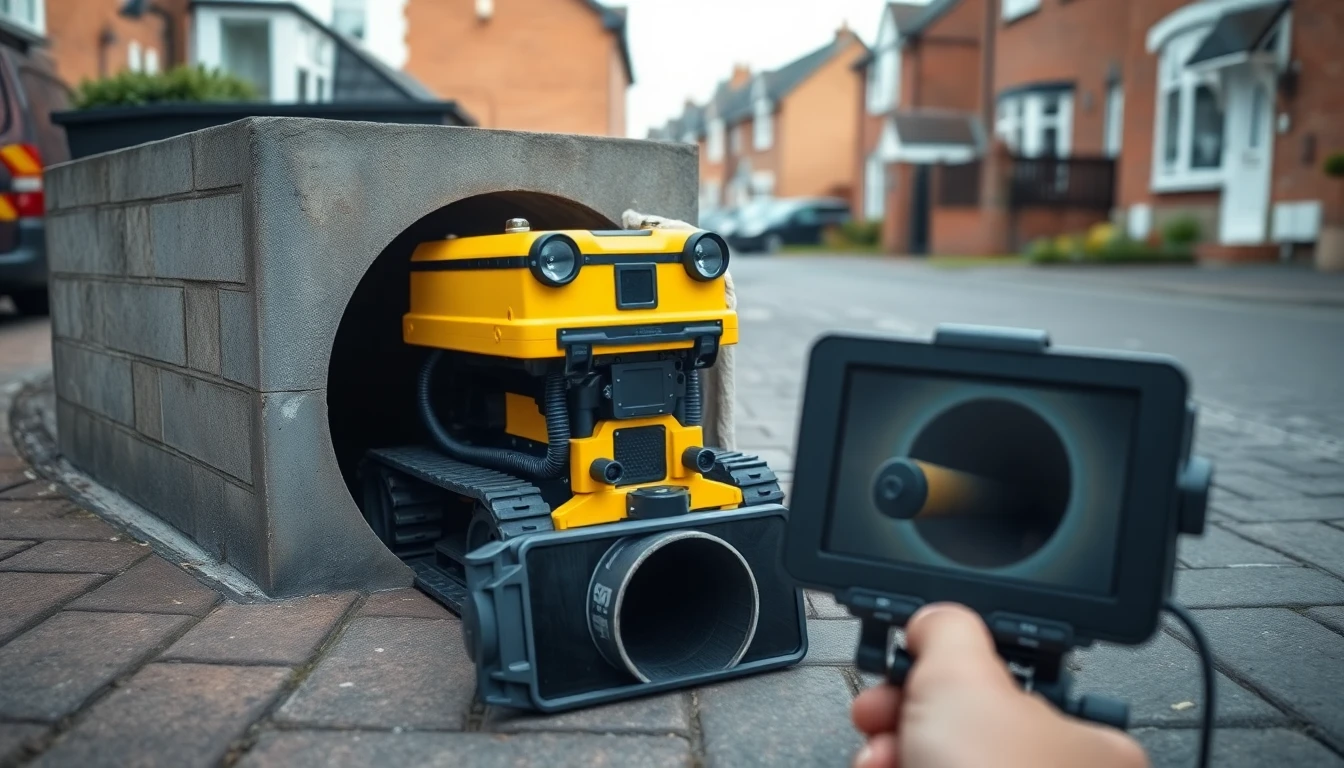 CCTV Drain Surveys in Derby, Derbyshire