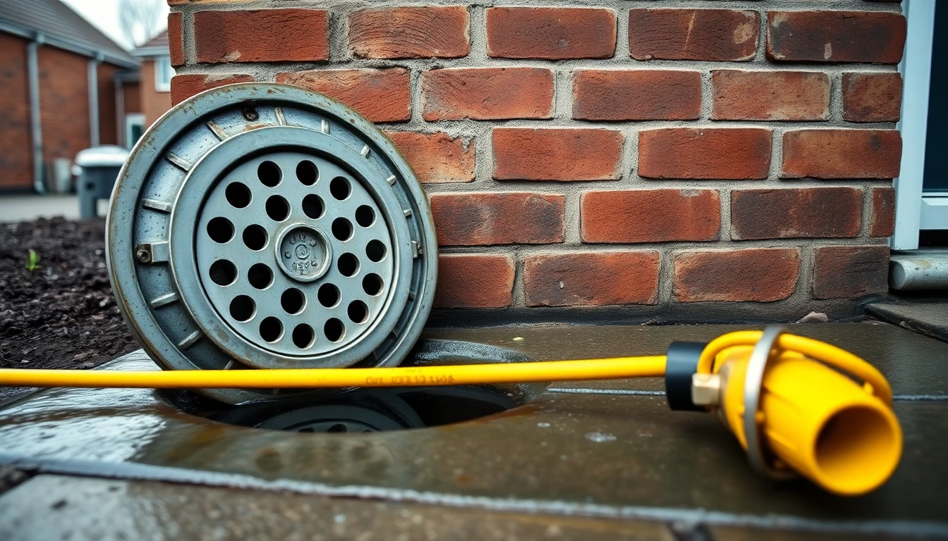 Drainage and plumbing services in Hucknall, Nottinghamshire