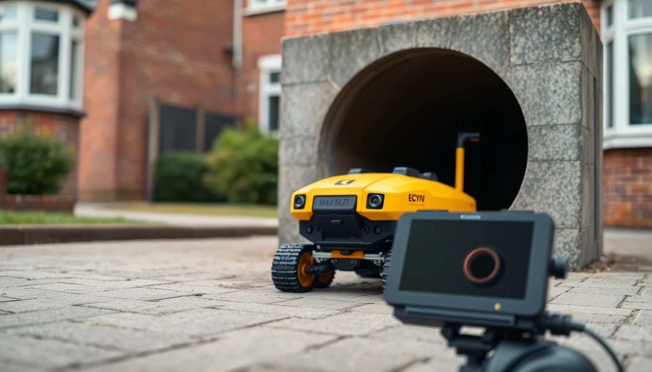 CCTV Drain Surveys in Hucknall, Nottinghamshire