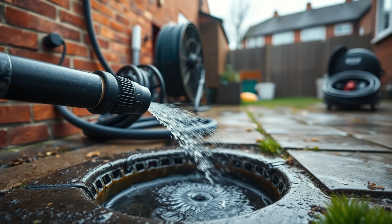 Drain Jetting in Hucknall, Nottinghamshire