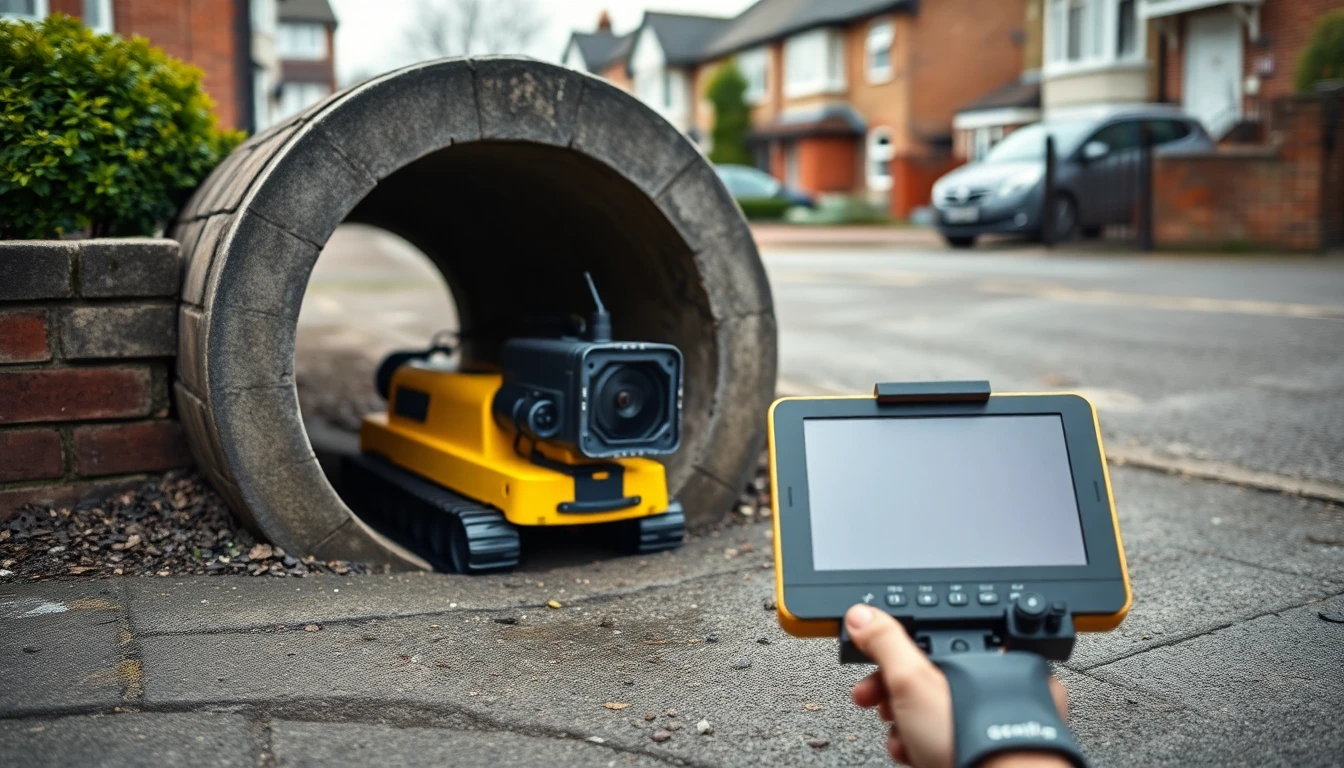 CCTV Drain Surveys in Ilkeston, Derbyshire