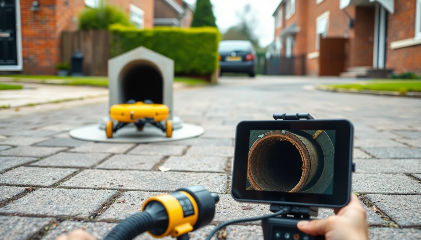 CCTV Drain Surveys in Long Eaton, Derbyshire