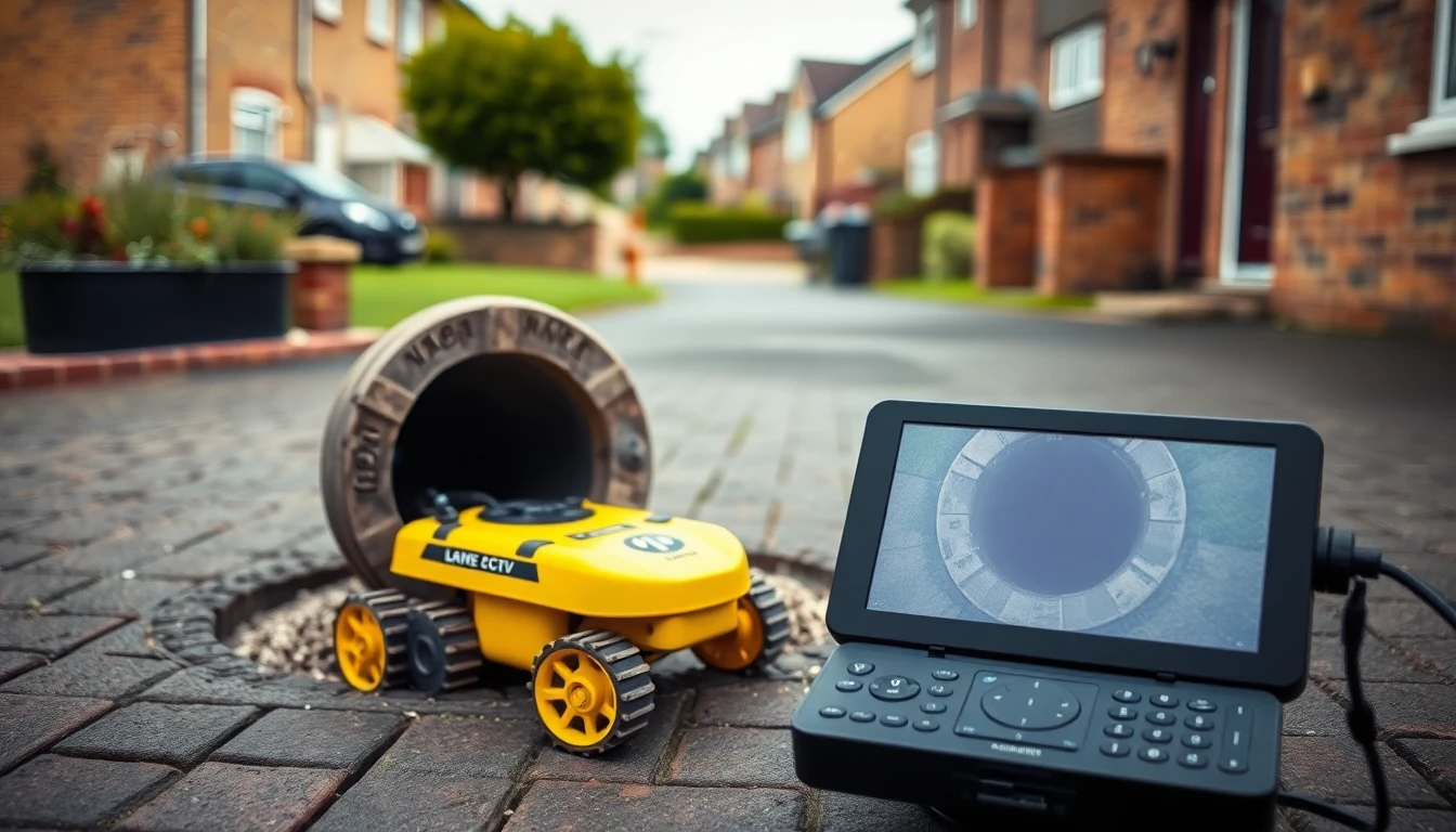 CCTV Drain Surveys in Loughborough, Leicestershire