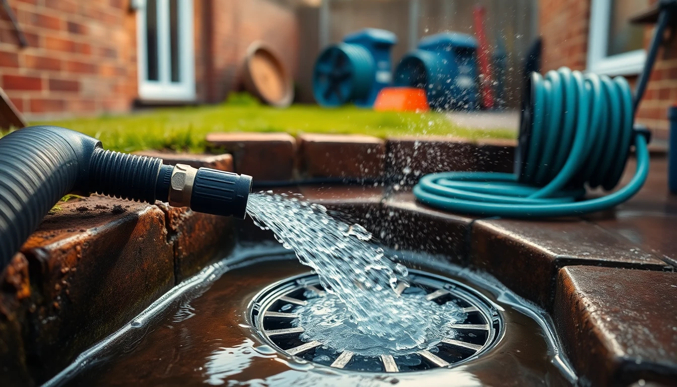 Drain Jetting in Loughborough, Leicestershire