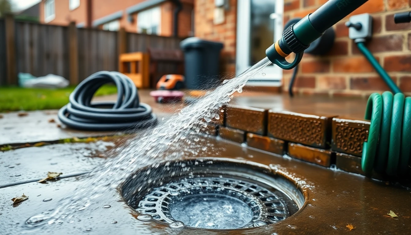 Drain Jetting in Nottingham, Nottinghamshire