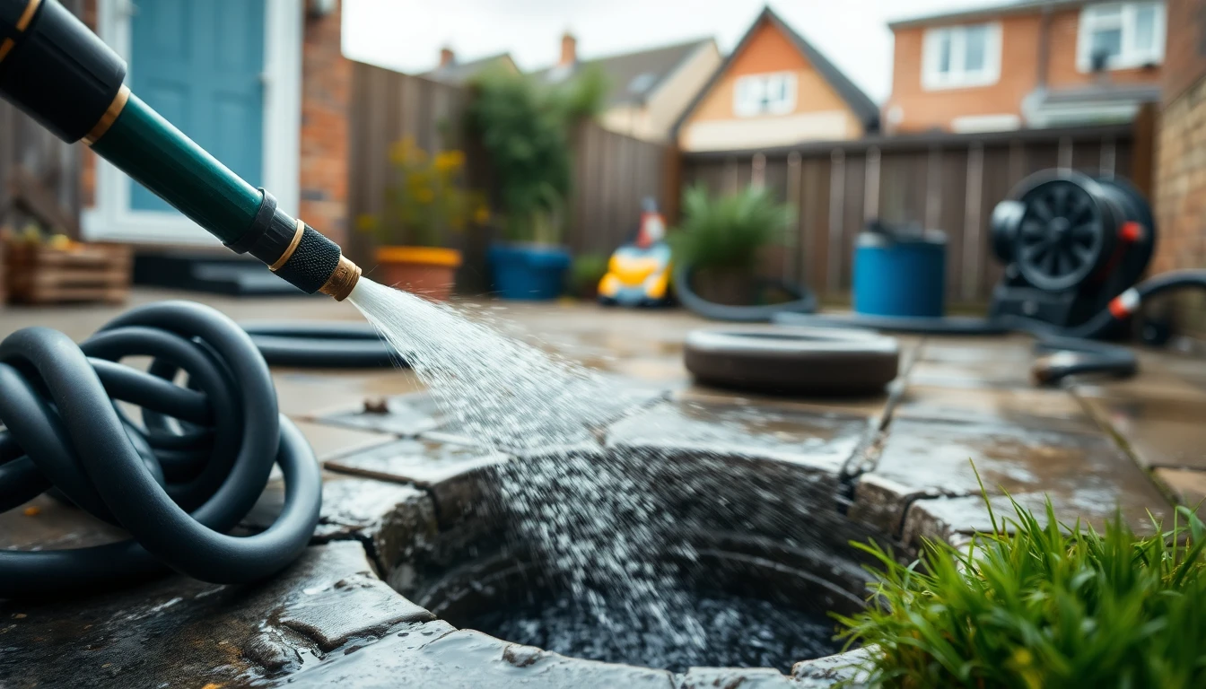 Drain Jetting in Nottingham