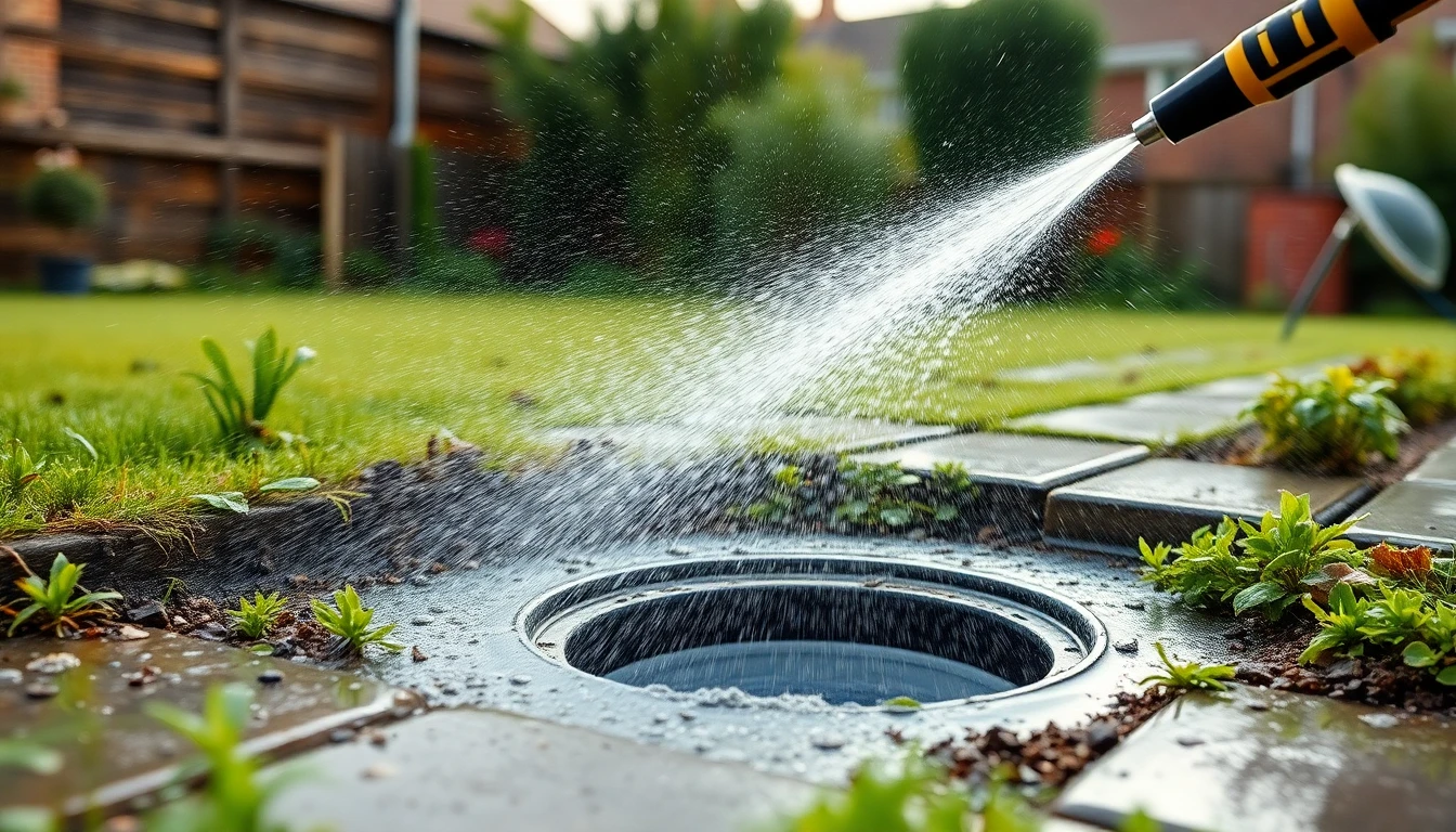 Domestic Drain Jetting in Nottingham